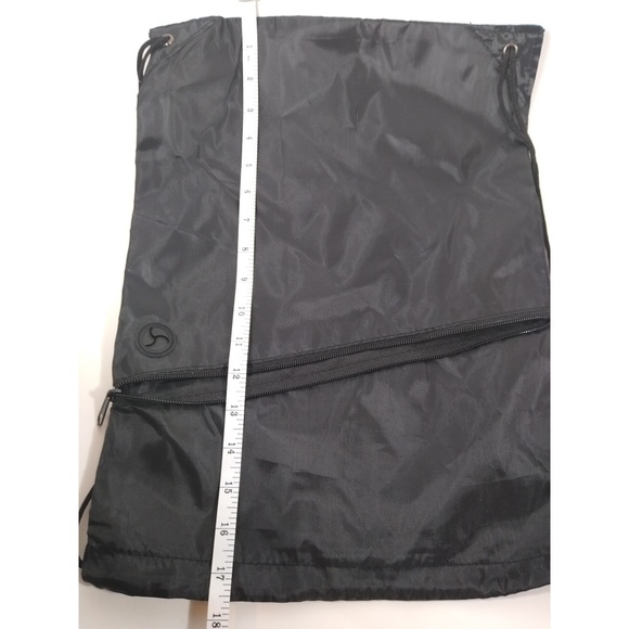 2 Bag Drawstring Blacks Outer Pocket Unisex - Picture 7 of 7
